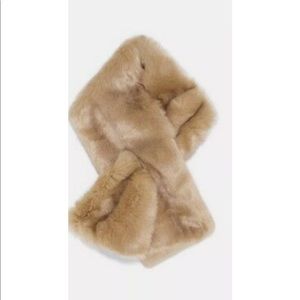 Zara Faux Fur Scarf Stole